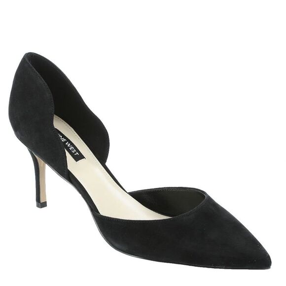 Nine West Women's Mence Pump 7 Black 002 - Picture 4 of 6